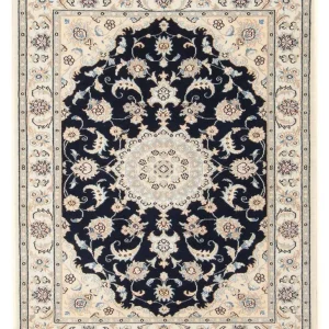 Perserteppich - Nain - Premium - 120 x 80 cm - dunkelblau