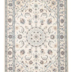 Perserteppich - Nain - Premium - 122 x 80 cm - creme