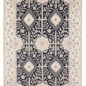 Perserteppich - Nain - Premium - 294 x 198 cm - dunkelblau