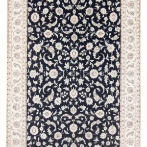 Perserteppich - Nain - Premium - 297 x 200 cm - dunkelblau