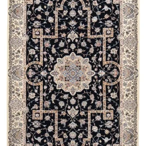 Perserteppich - Nain - Premium - 308 x 207 cm - dunkelblau