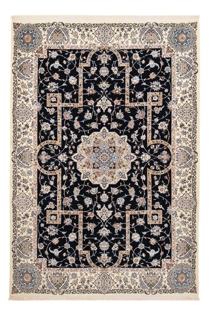 Perserteppich - Nain - Premium - 308 x 207 cm - dunkelblau