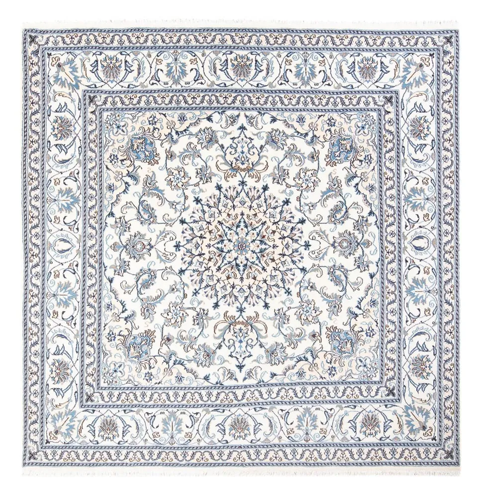 Perserteppich - Nain quadratisch - 200 x 195 cm - creme