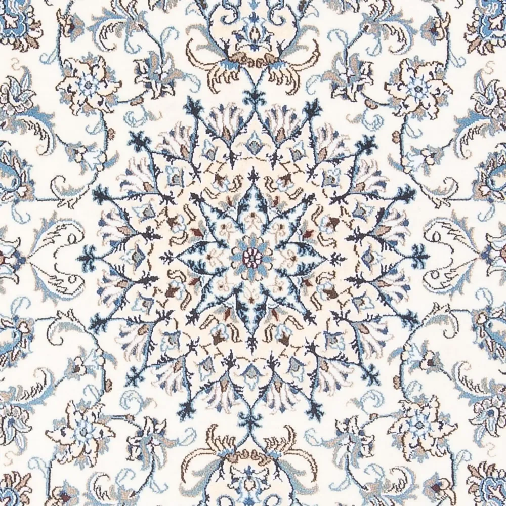 Perserteppich - Nain quadratisch - 200 x 195 cm - creme