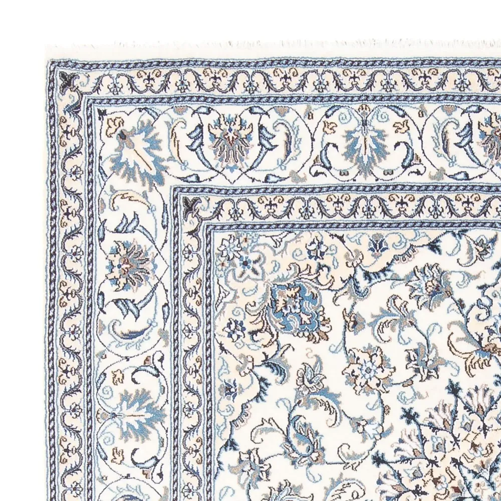 Perserteppich - Nain quadratisch - 200 x 195 cm - creme
