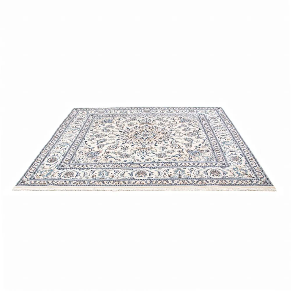 Perserteppich - Nain quadratisch - 200 x 195 cm - creme