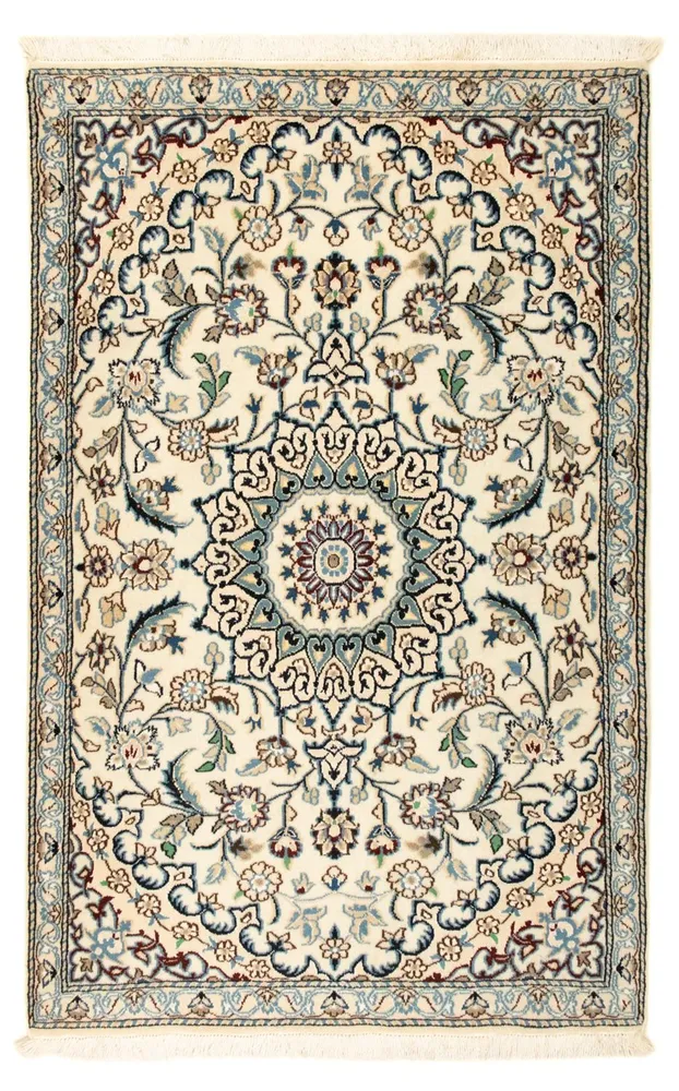 Perserteppich - Nain - Royal 134 x 88 cm - beige