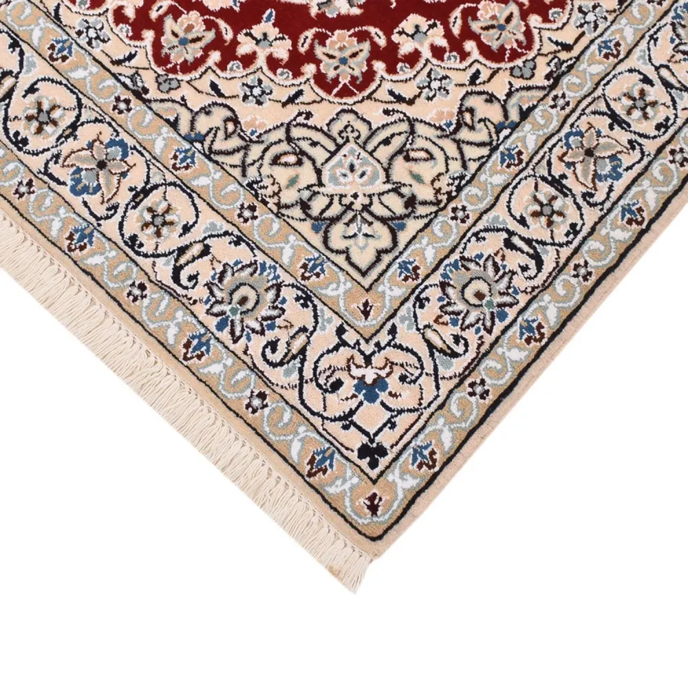Perserteppich - Nain - Royal - 155 x 105 cm - rot