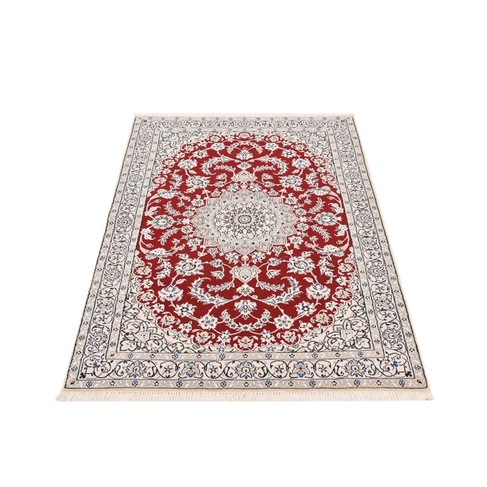 Perserteppich - Nain - Royal - 155 x 105 cm - rot
