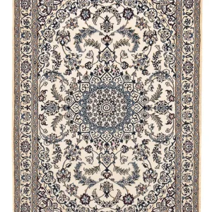 Perserteppich - Nain - Royal - 180 x 116 cm - grau