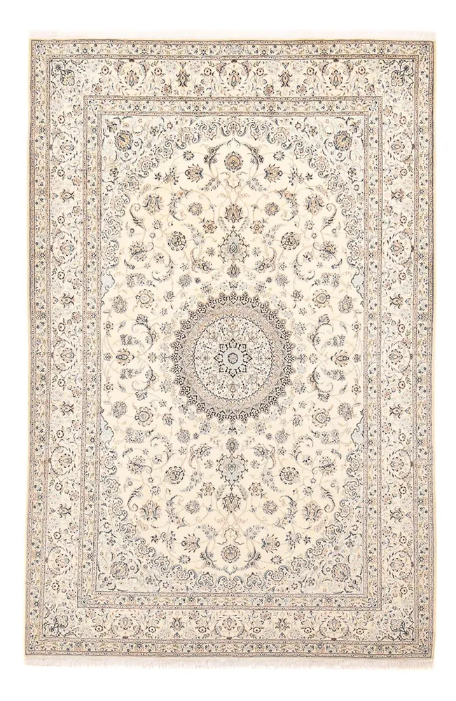 Perserteppich - Nain - Royal - 305 x 205 cm - hellgrau