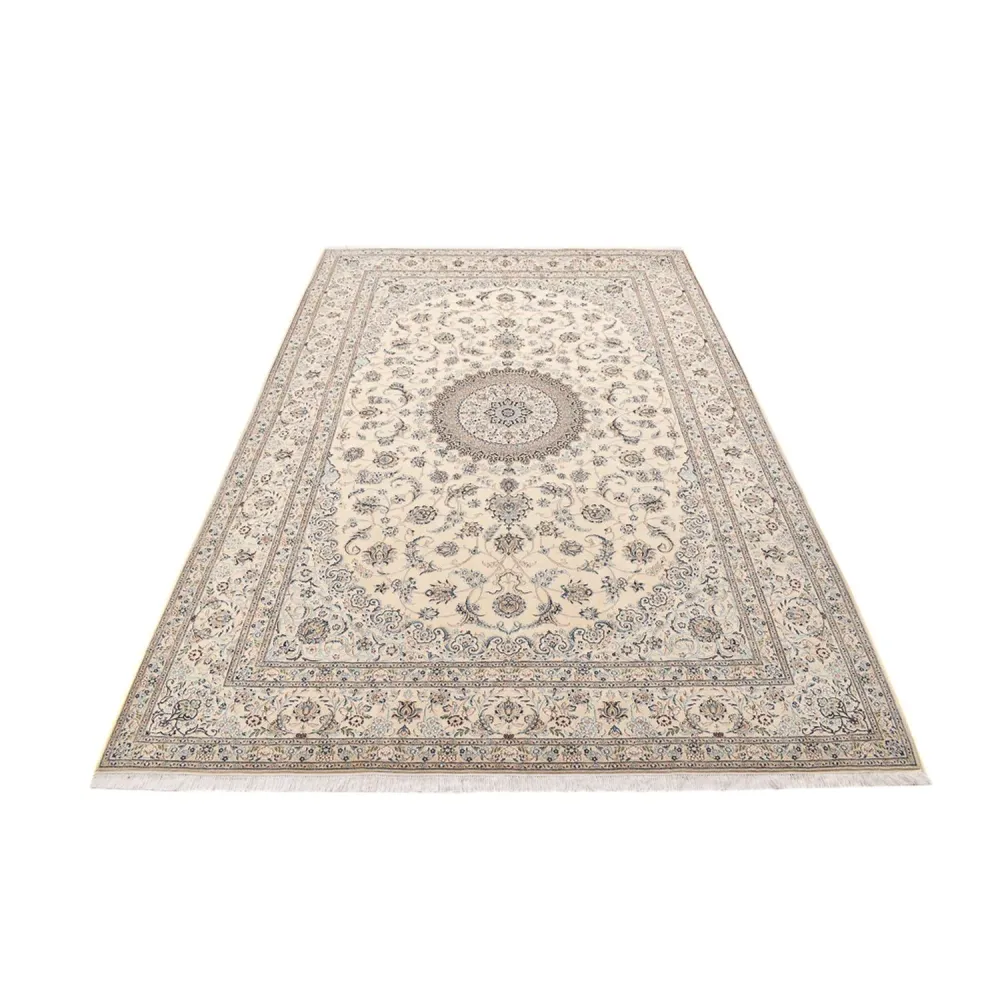 Perserteppich - Nain - Royal - 305 x 205 cm - hellgrau