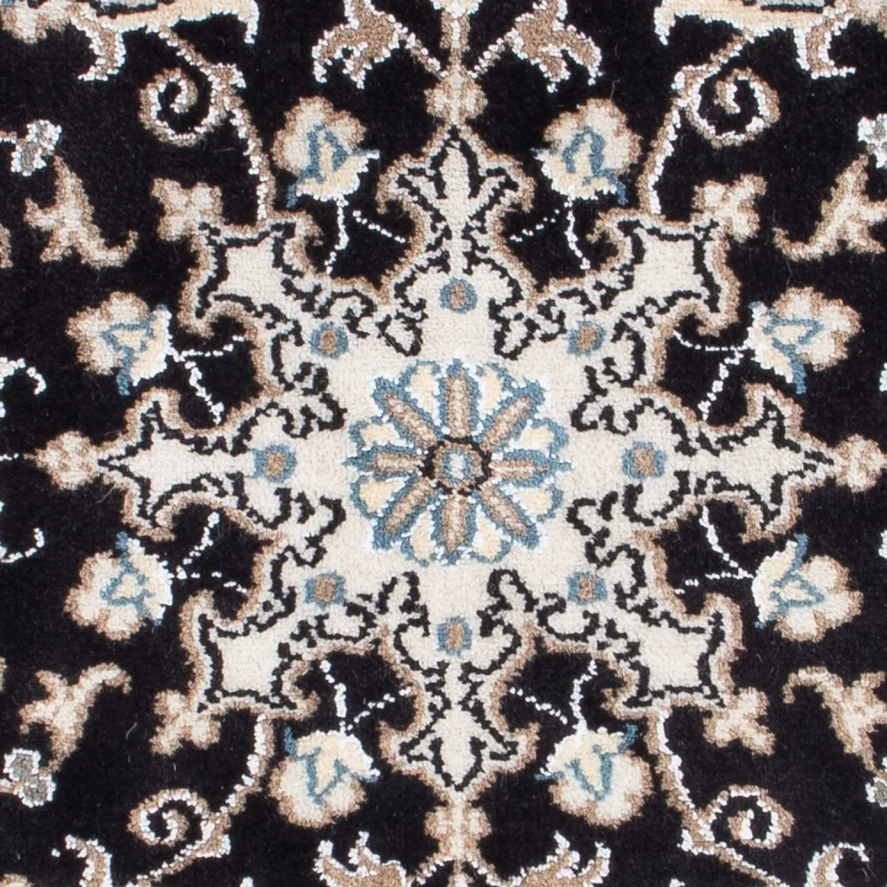 Perserteppich - Nain - Royal - 90 x 60 cm - dunkelblau