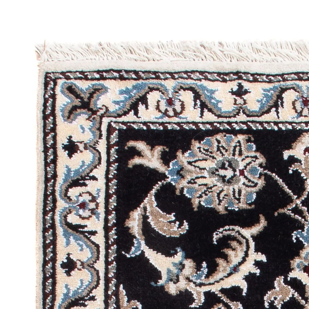 Perserteppich - Nain - Royal - 90 x 60 cm - dunkelblau