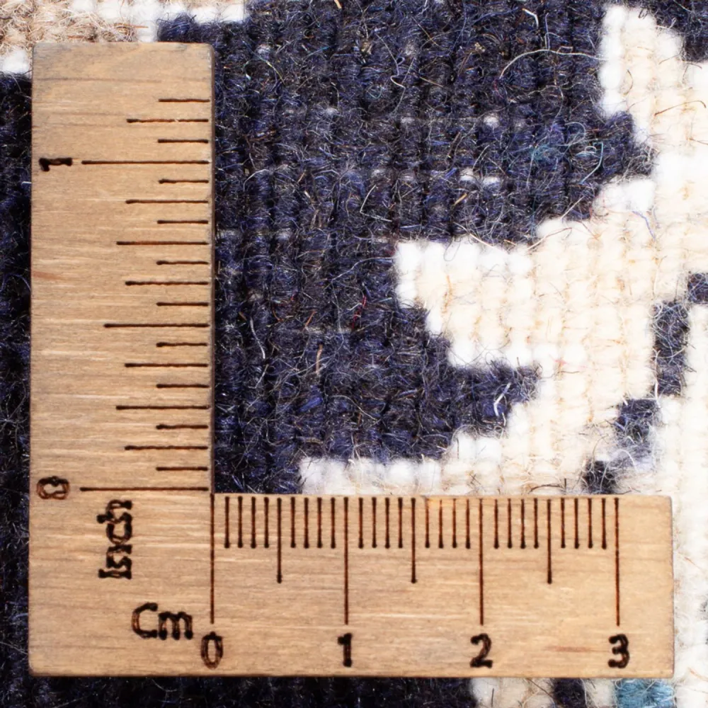 Perserteppich - Nain - Royal - 90 x 60 cm - dunkelblau