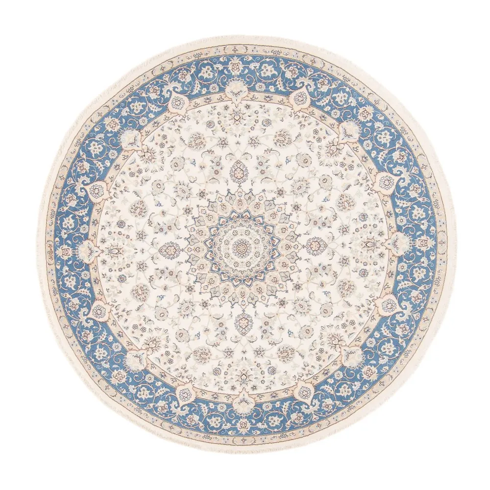 Perserteppich - Nain rund - 200 x 200 cm - creme
