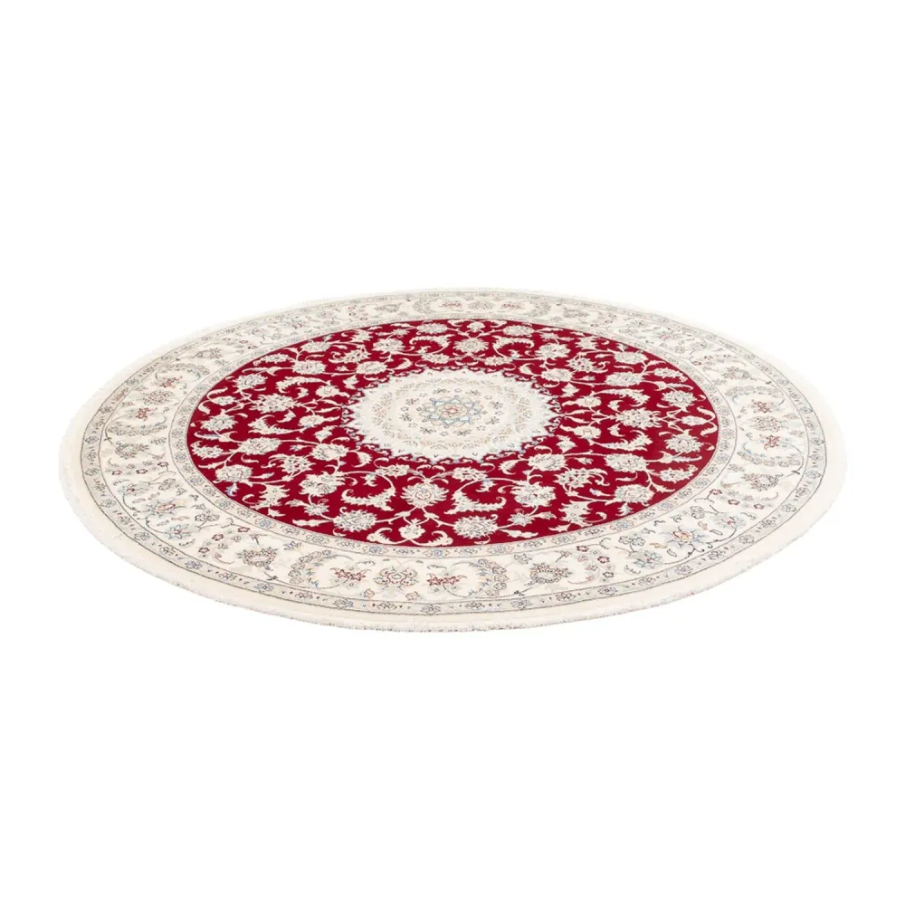Perserteppich - Nain rund - 200 x 200 cm - rot