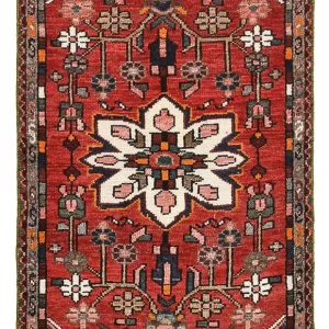 Perserteppich - Nomadic - 100 x 60 cm - rot
