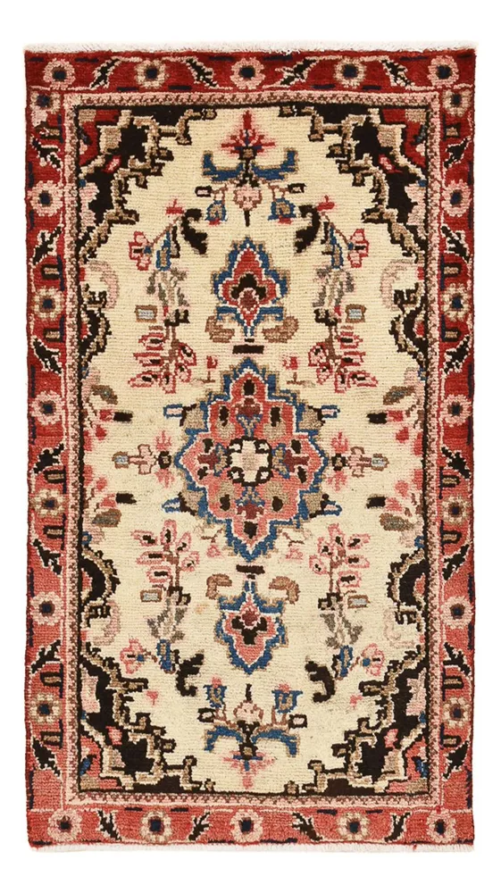 Perserteppich - Nomadic - 101 x 56 cm - hellbeige