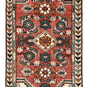 Perserteppich - Nomadic - 105 x 59 cm - rot