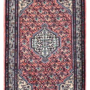 Perserteppich - Nomadic 118 x 85 cm - hellrot