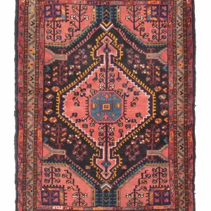 Perserteppich - Nomadic 120 x 85 cm - hellrot