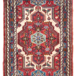 Perserteppich - Nomadic 120 x 85 cm - rot