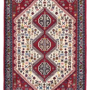 Perserteppich - Nomadic 121 x 80 cm - dunkelrot