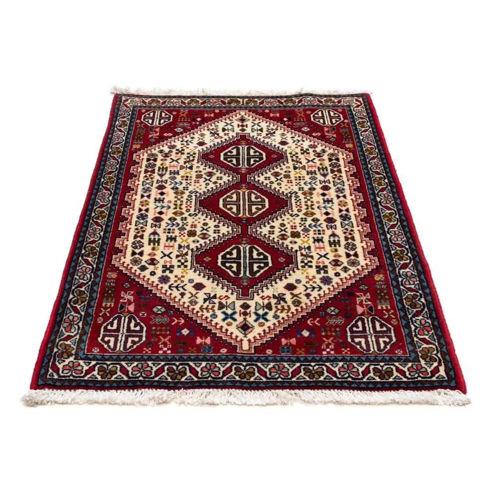 Perserteppich - Nomadic 121 x 80 cm - dunkelrot