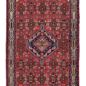 Perserteppich - Nomadic 122 x 80 cm - rot