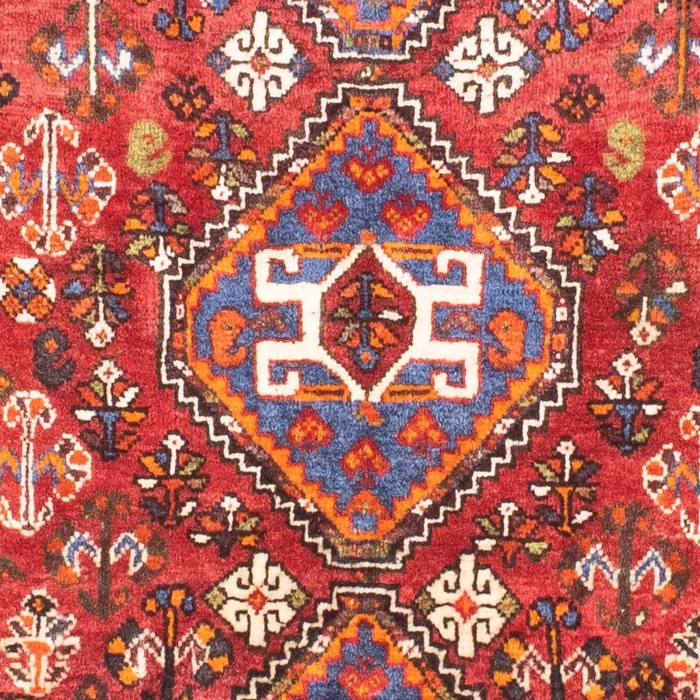 Perserteppich - Nomadic 124 x 80 cm - dunkelrot