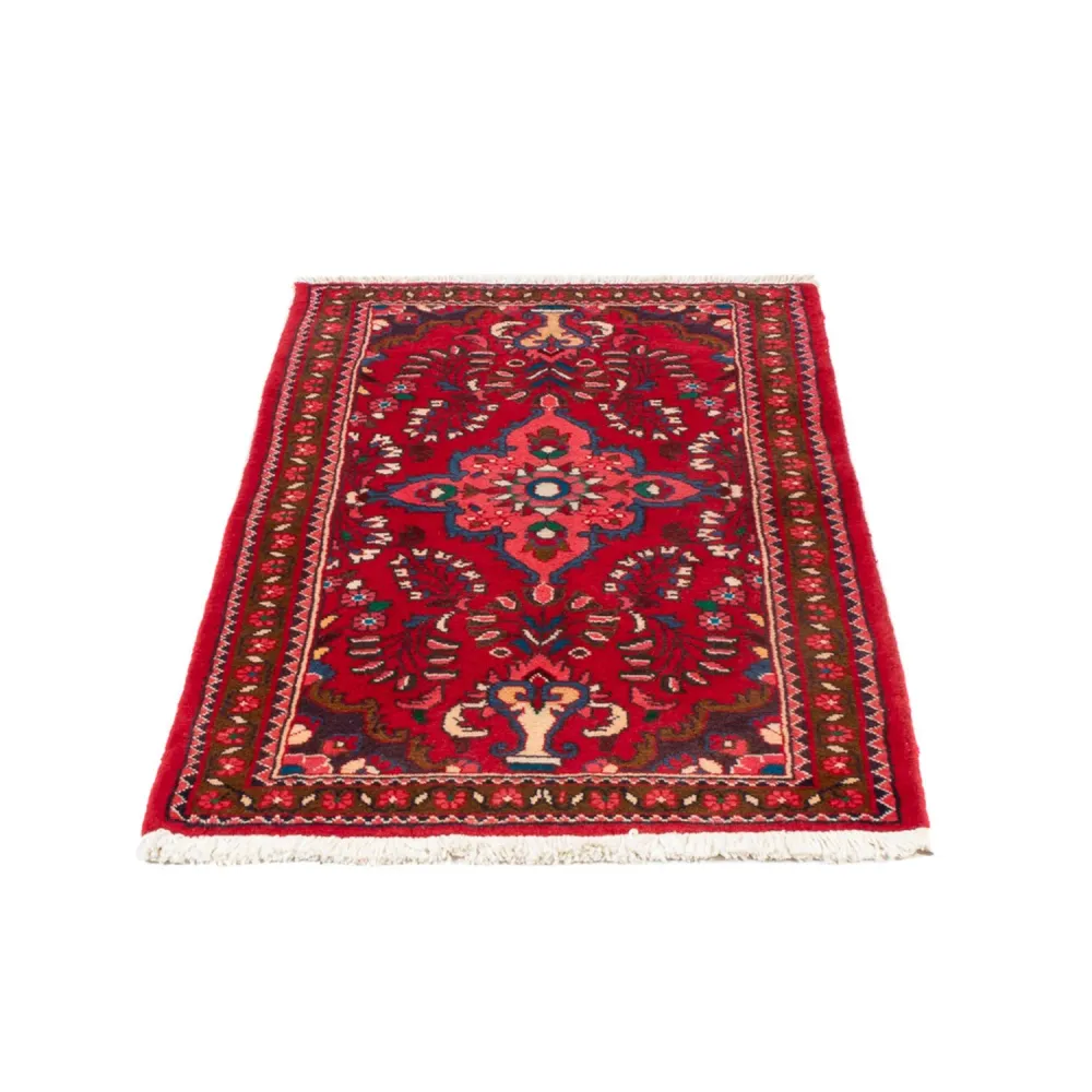 Perserteppich - Nomadic - 124 x 71 cm - rot