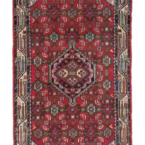 Perserteppich - Nomadic 124 x 78 cm - rot