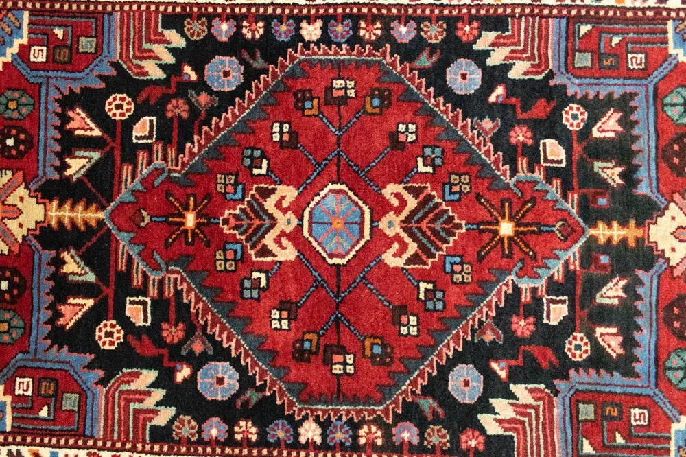 Perserteppich - Nomadic 125 x 75 cm - blau