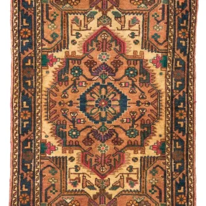 Perserteppich - Nomadic 125 x 86 cm - hellbraun