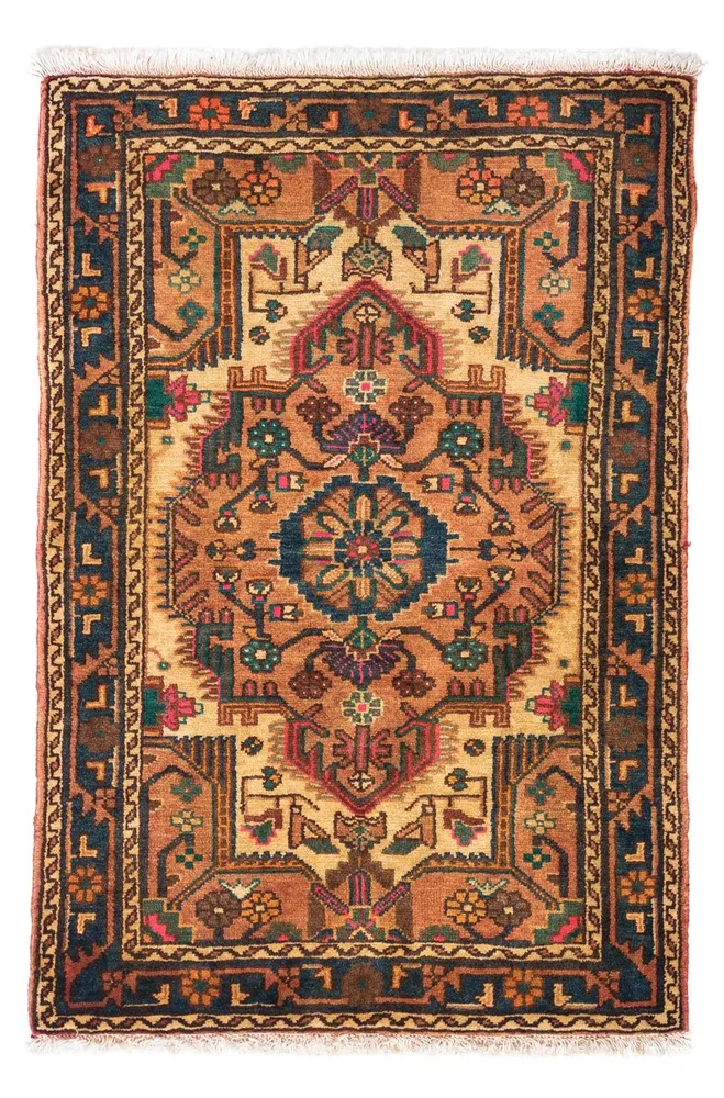 Perserteppich - Nomadic 125 x 86 cm - hellbraun