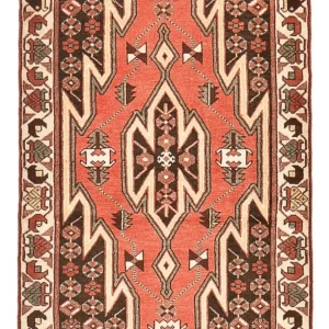 Perserteppich - Nomadic - 125 x 75 cm - hellrot