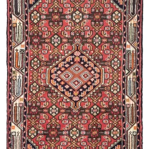 Perserteppich - Nomadic 125 x 80 cm - hellrot