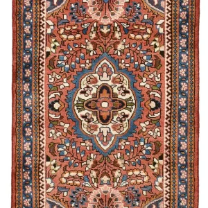 Perserteppich - Nomadic - 126 x 71 cm - hellrot