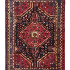 Perserteppich - Nomadic 127 x 95 cm - dunkelblau