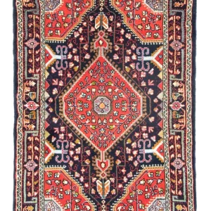 Perserteppich - Nomadic 130 x 85 cm - blau