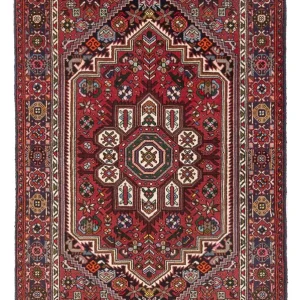 Perserteppich - Nomadic - 130 x 76 cm - rot