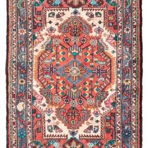 Perserteppich - Nomadic 130 x 85 cm - rot