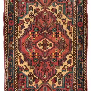 Perserteppich - Nomadic 130 x 80 cm - rot