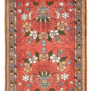 Perserteppich - Nomadic - 130 x 80 cm - rot