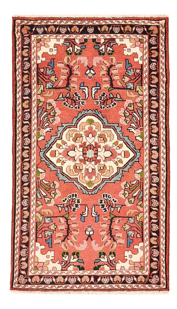 Perserteppich - Nomadic - 131 x 76 cm - hellrot