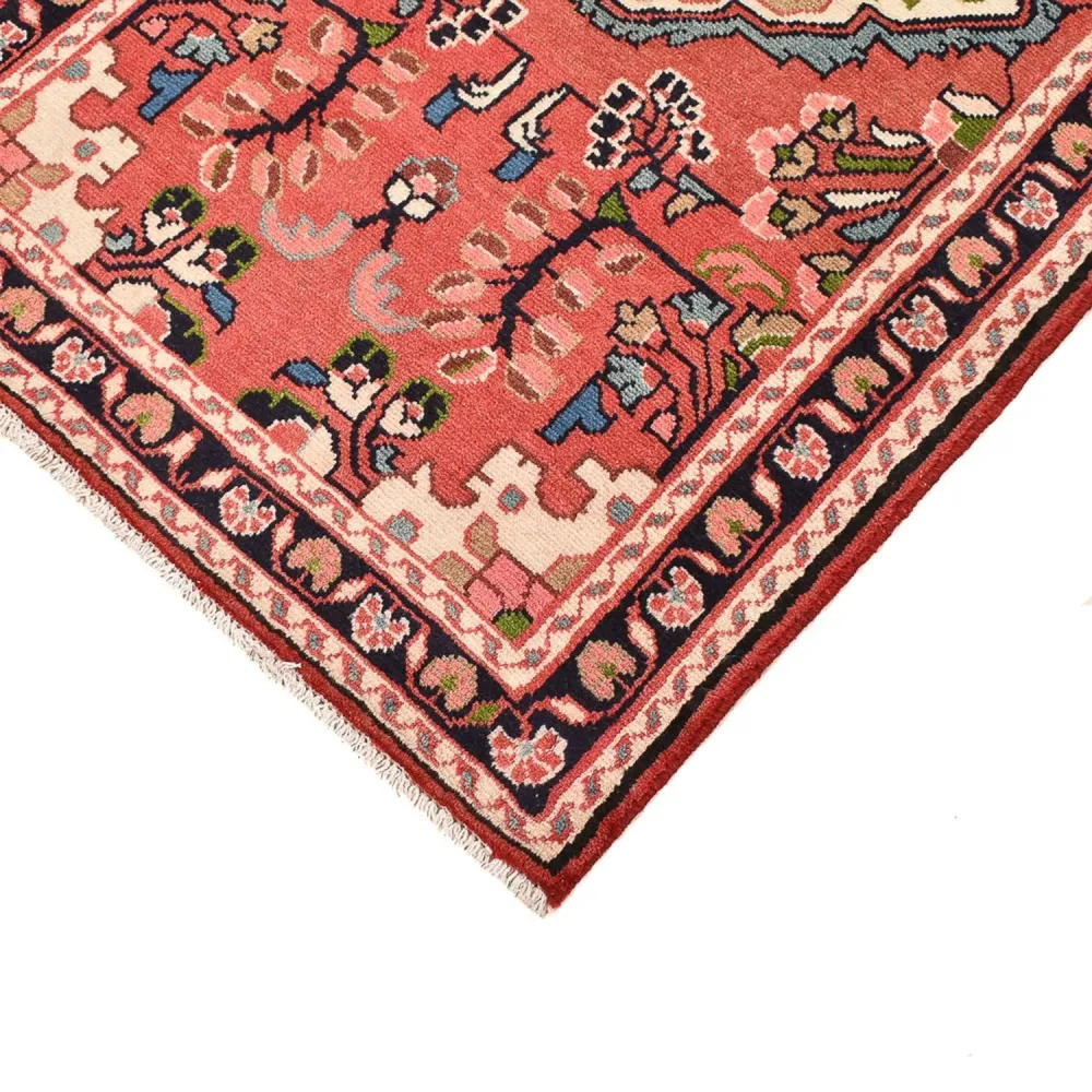 Perserteppich - Nomadic - 131 x 76 cm - hellrot