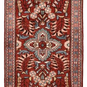 Perserteppich - Nomadic - 131 x 72 cm - rot