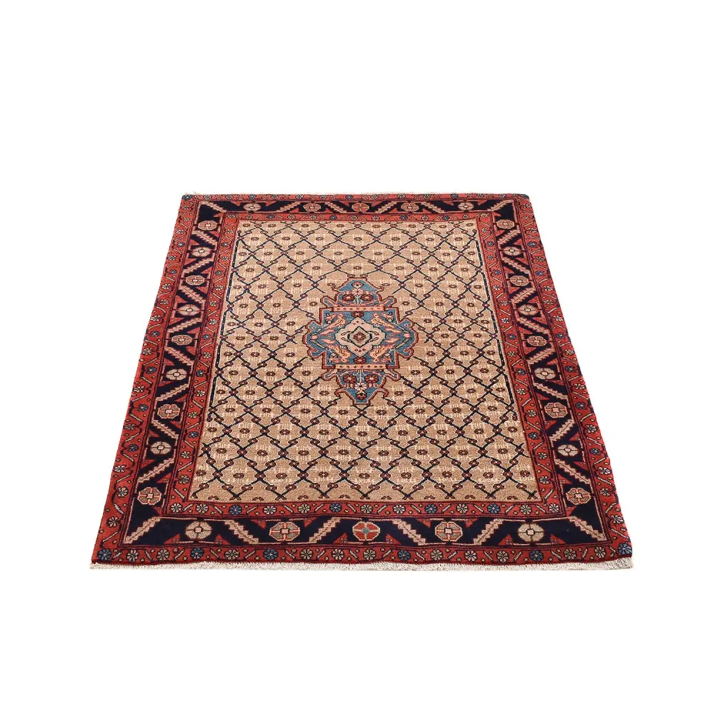 Perserteppich - Nomadic - 135 x 100 cm - mehrfarbig