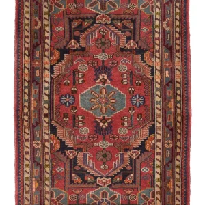 Perserteppich - Nomadic 136 x 91 cm - rot
